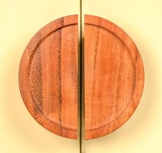 Decorative Wooden Door Handles(Small size) (3 Inches)